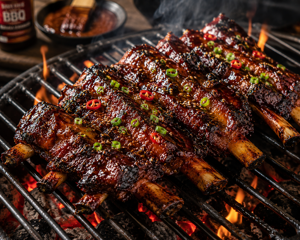 Sticky BBQ Beef Ribs