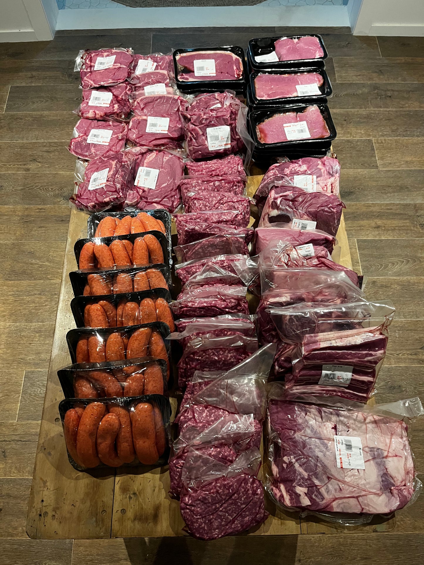 Quarter beef box